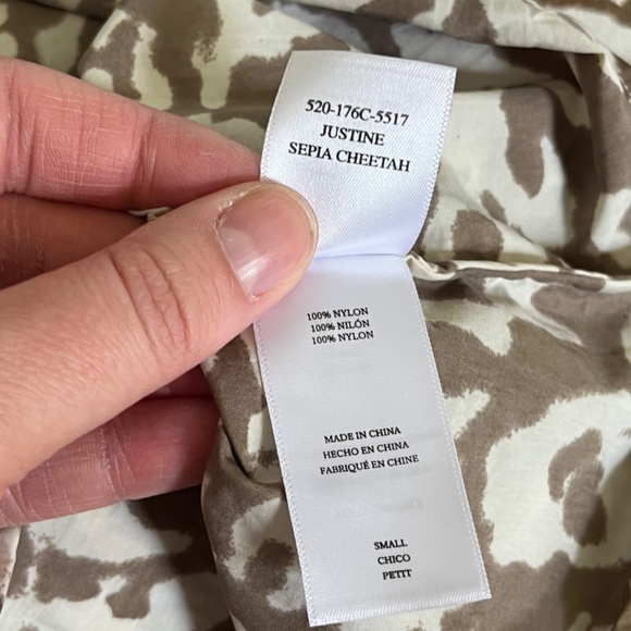 Rails Justine Nylon Midi Dress in Sepia Cheetah, Size Small, New with Tags! - Picture 10 of 12